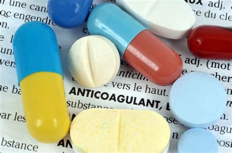 medicamentos anticoagulantes - cálculo de medicamentos